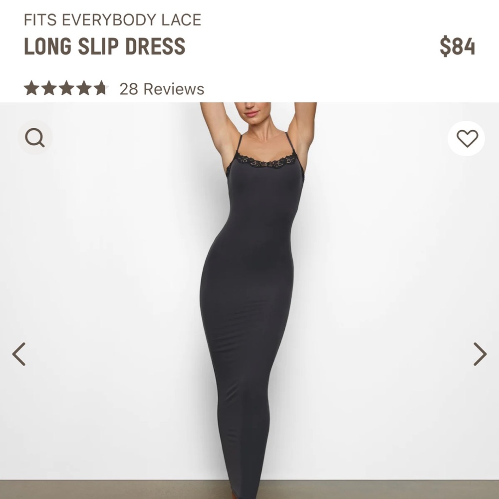 Fits everybody lace slip dress